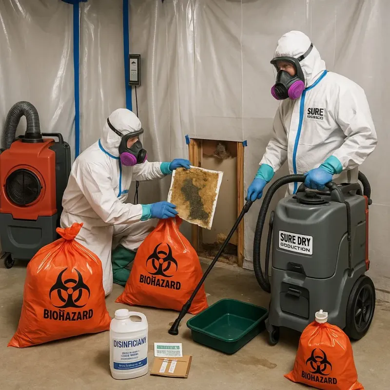 Contaminated Water Handling Protocols process in Privateer, SC
